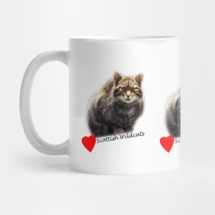 Love Scottish Wildcats Mug